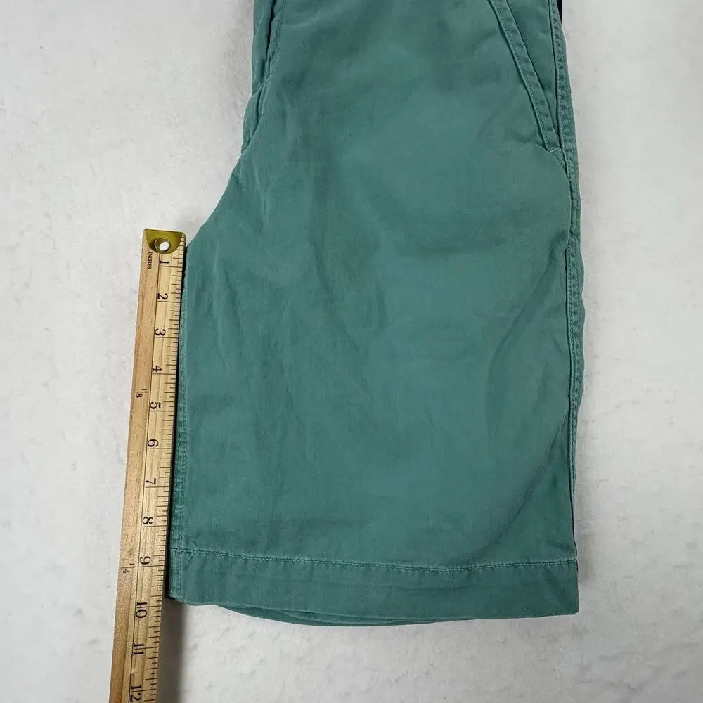 Polo Ralph Lauren Chino Shorts Mens 32 Green 10 Inseam Relaxed Fit Casual NEW